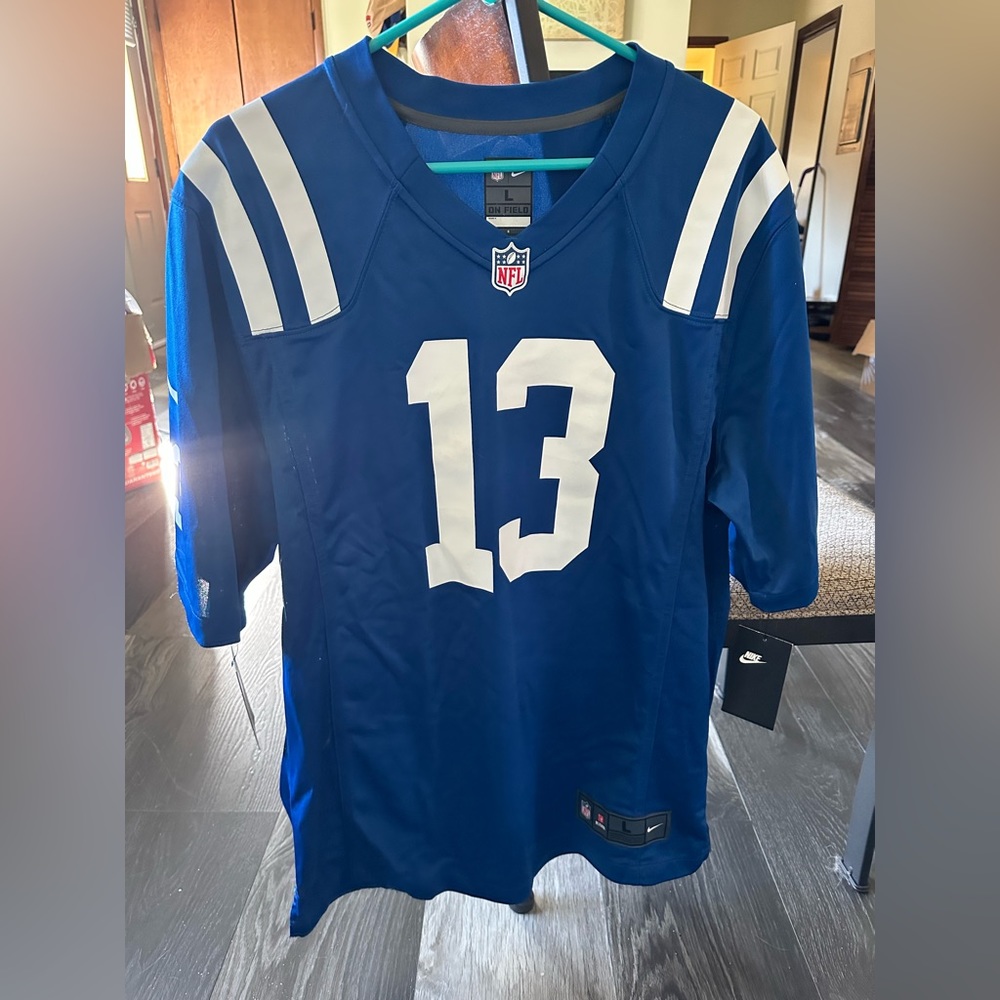 BNWT Colts Jersey TY Hilton Large